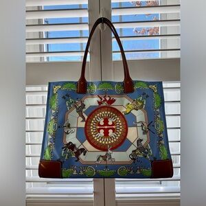 Tory Burch Ella Printed Tote Carousel
